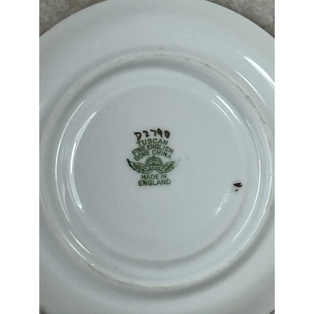 Vintage Teacup‎ and Saucer Royal Tuscan